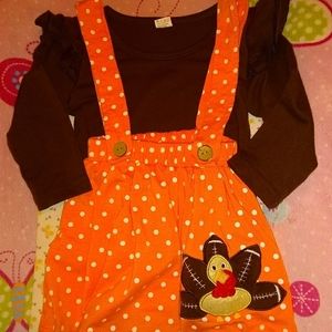 Infant Thanksgiving outfit